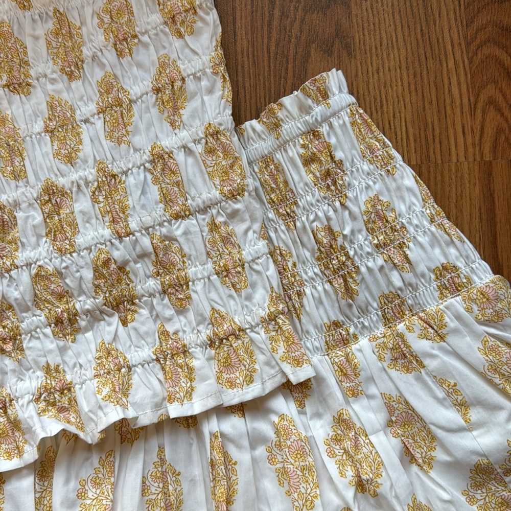 J. Crew Crop Top And Matching Skirt - image 2